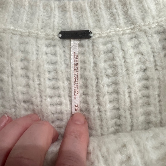 Free people Cozy Cream Women's Sweater - Picture 2 of 3